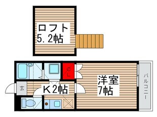 リバ－ベルのぎく野の物件間取画像